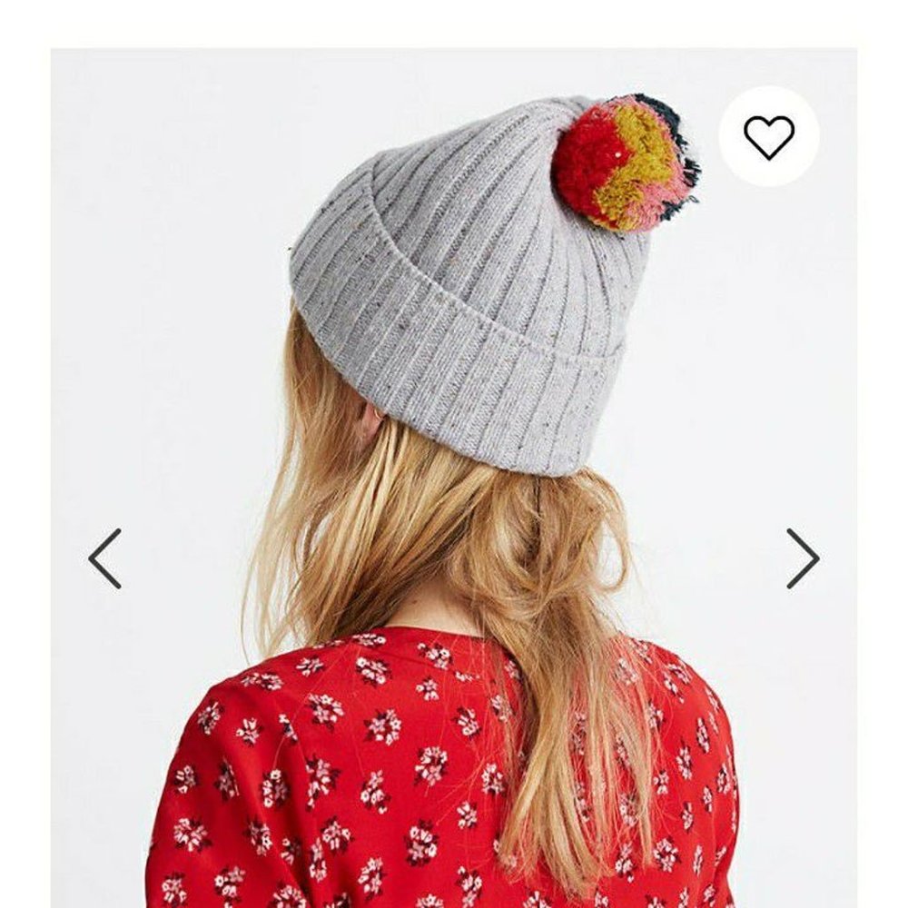 Madewell Beanie Hat with Pom